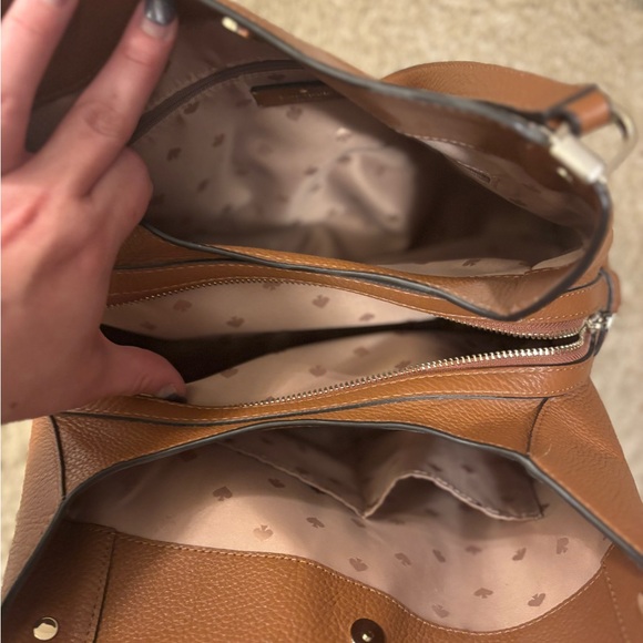 Kate Spade Tan Leather Shoulder Bag - Picture 2 of 3